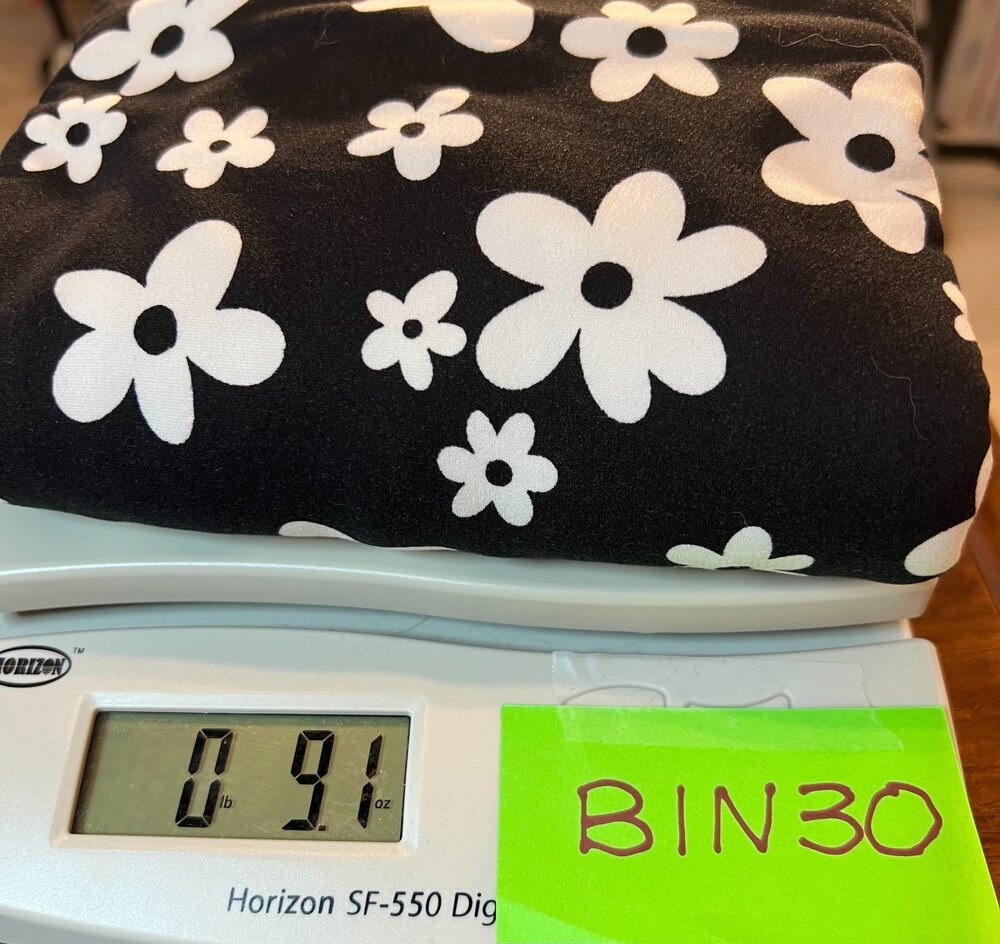 No Boundaries - Flare Leg Stretch Pants Women's XXXL(21) B/W Daisy Flower - Picture 9 of 9